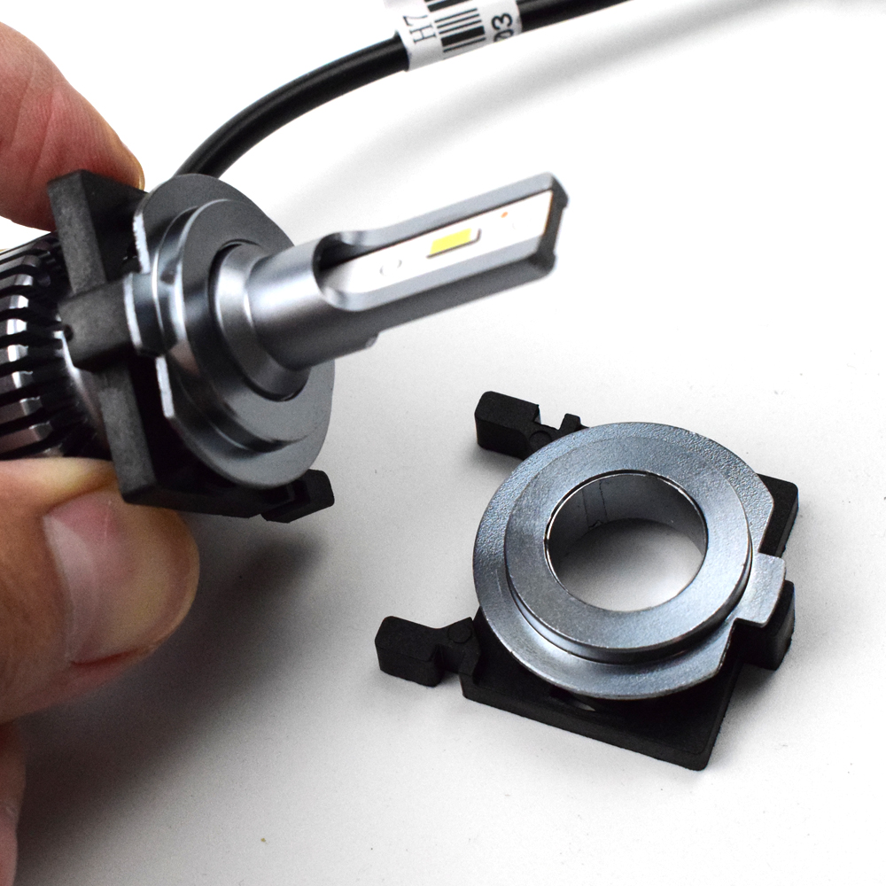 H7 Adapter Für Ford Focus 2 Fiesta MK2 Led Auto Basis Scheinwerfer Booster Buchse Stecker Dyoung D104 10 Teile/los Schnelle