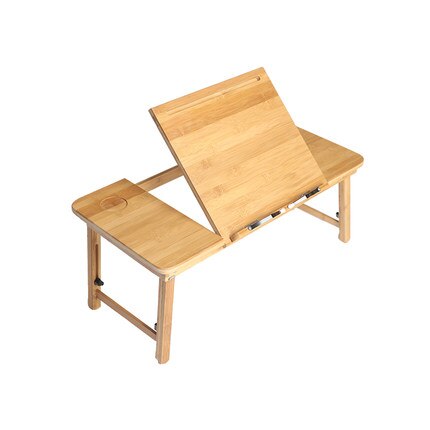 Cooling computer desk small table bed bamboo folding table dorm with lazy table study desk