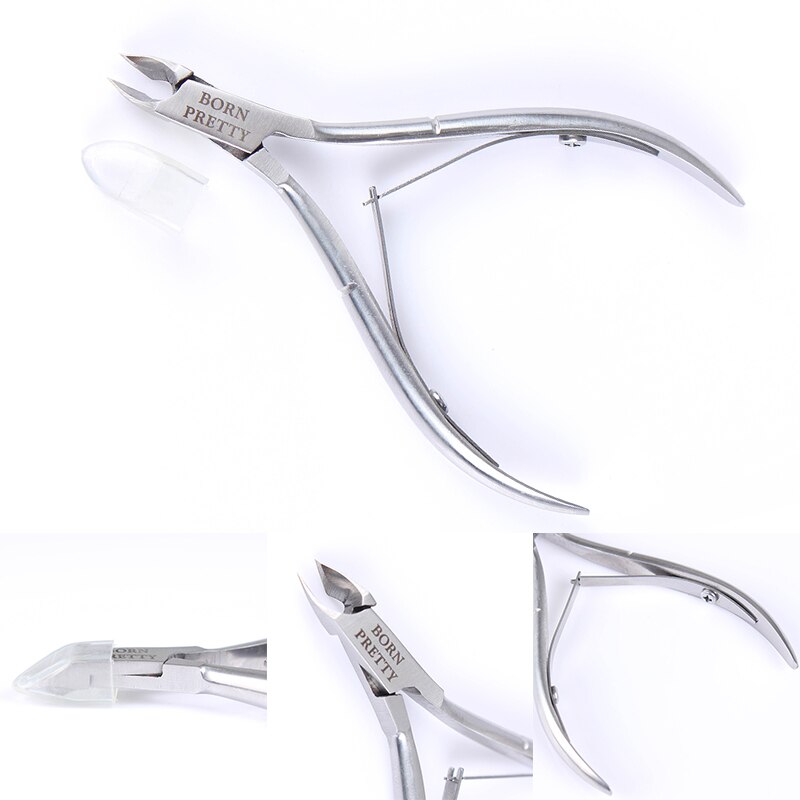 Geboren Pretty Nail Cuticle Nipper Clipper Schaar Tang Dode Huid Remover Pedicure Nail Art Tool