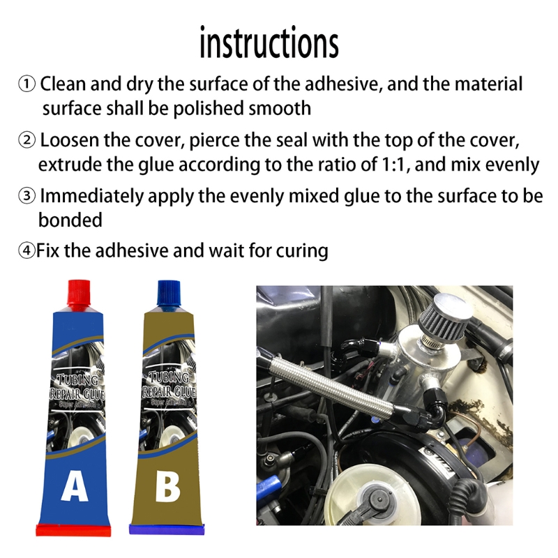 Strong Bond Sealant AB Glue Casting Adhesive Industrial Heat Resistance Cold Weld Metal Repair Paste Defect Repair Agent