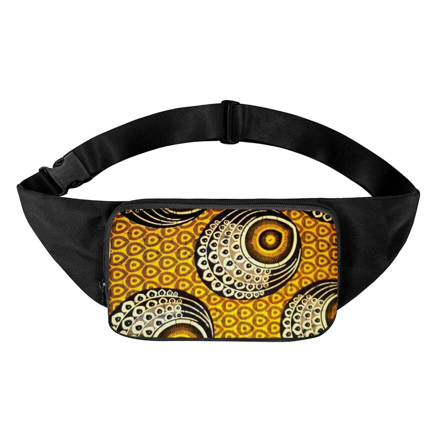 Forudesigns styl Ankara afrykański Dashiki Design Lady piterek moda podróż pieniądze telefon skrzynia bananowa torba dla kobiet torba Wasit: YQ5470Z