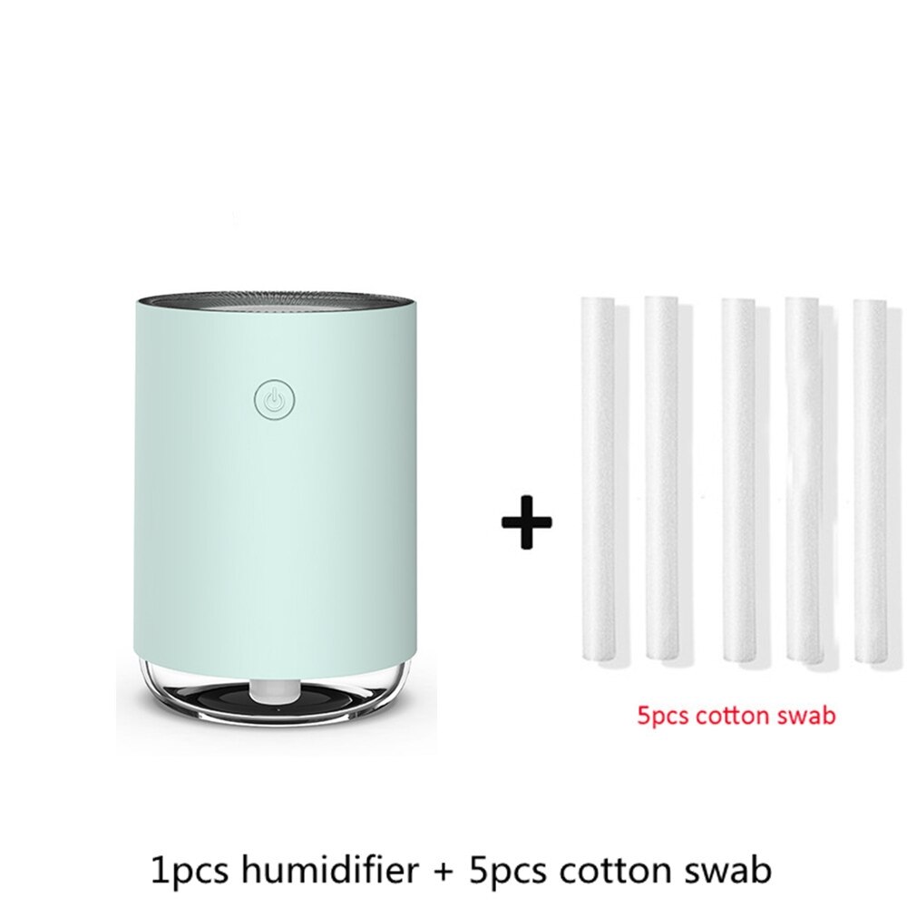Humidificador de aromaterapia portátil, minidifusor de aceites esenciales para coche, humidificador de Aroma ultrasónico con USB, y la Oficina para el hogar, 250ml: LL