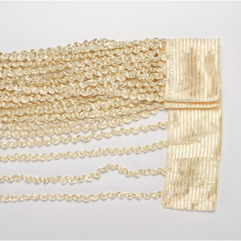 100 * 200cm Threaded Line Curtain Indoor Home Decoration Curtain Wedding Background Decorations Supplies: L