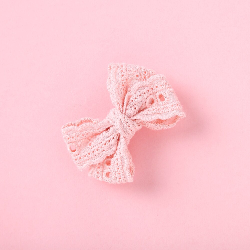 Baby Meisjes Ribbon Hair Bows Met Clip Handgemaakte Baret Bohemian Haarspelden Hoofddeksels Koreaanse Kinderen Haar Accessoires Voor Meisjes: NSFB-9835-C1A6HAN
