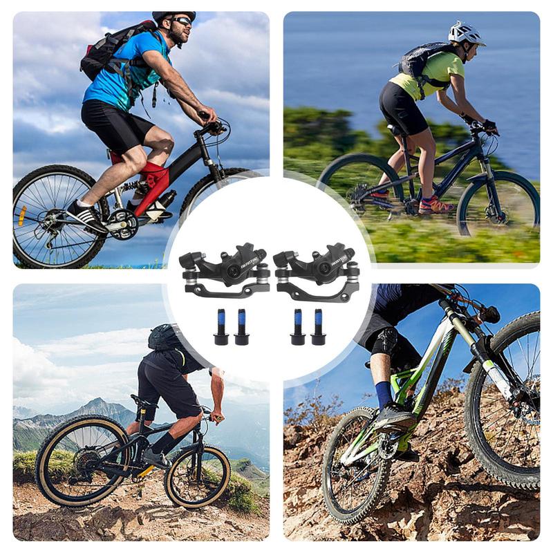 Hydraulische Scheibenbremsen, Bremssattel-Bremssatz für vorne und hinten, hydraulische Fahrradbremsen, E-Fahrrad-Bremsen, Fahrradzubehör für Rennrad