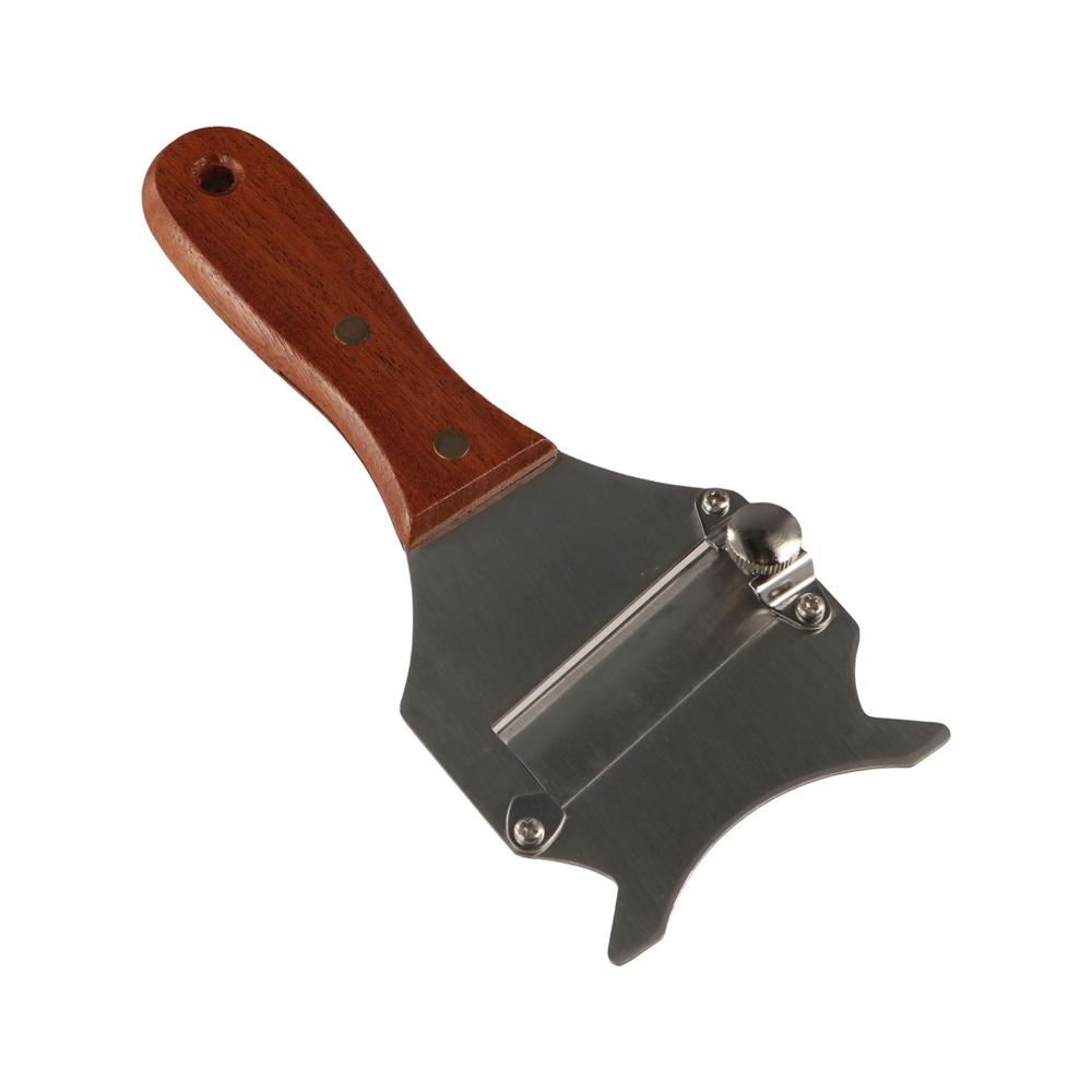 Stainless Steel Truffle Slicer High Hardness Adjustable Slice Thickness Chocolate Planer Wood Handle Cheese Grater Dessert