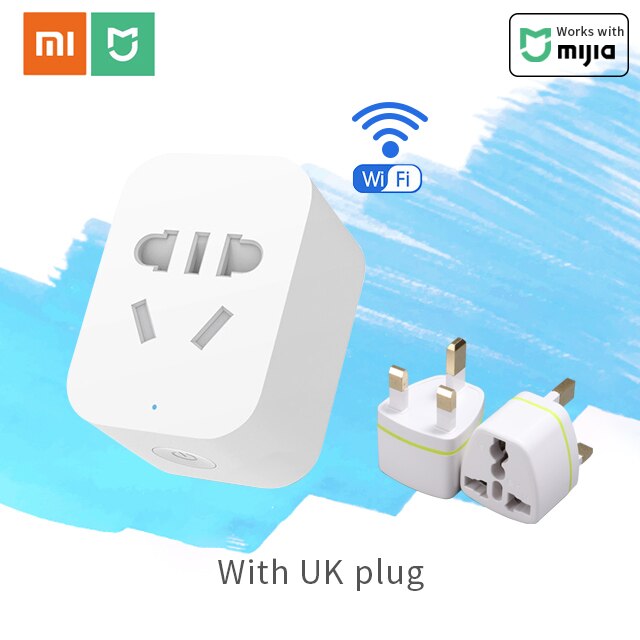 Xiaomi Mi Smart Socket Mijia Smart home plug wifi or ZigBee Version APP Remote Control Power Detection Work with Mi home APP: WiFi Socket UK