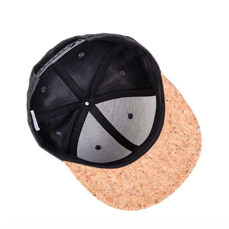 Wollmütze, hip-hop-street-style, verstellbarer schirm in knochenholzoptik, snapback-cap für jungen, herren und damen, basketball-, hip-hop- und baseballcaps.