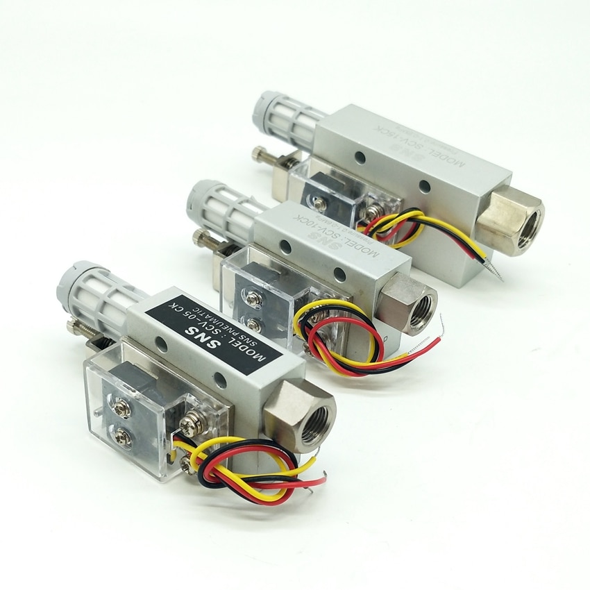 SCV-05CK SCV-10CK SCV-15CK Vacuum Ejector With Micro Switch Vacuum Generator Valve Pneumatic Parts Vacuum Generator