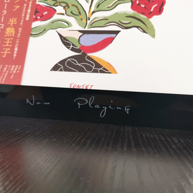 Now Playing Acrylic Display Stand For LP Vinyl Record