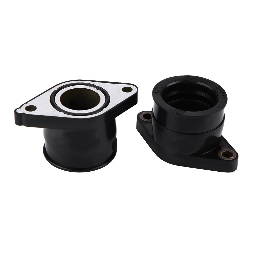 2 piezas de carburador Carb colector de admisión de arranque directo piezas del mercado de accesorios para Yamaha TT350 86-87 XT350 85- 00 42U-13596-01-00