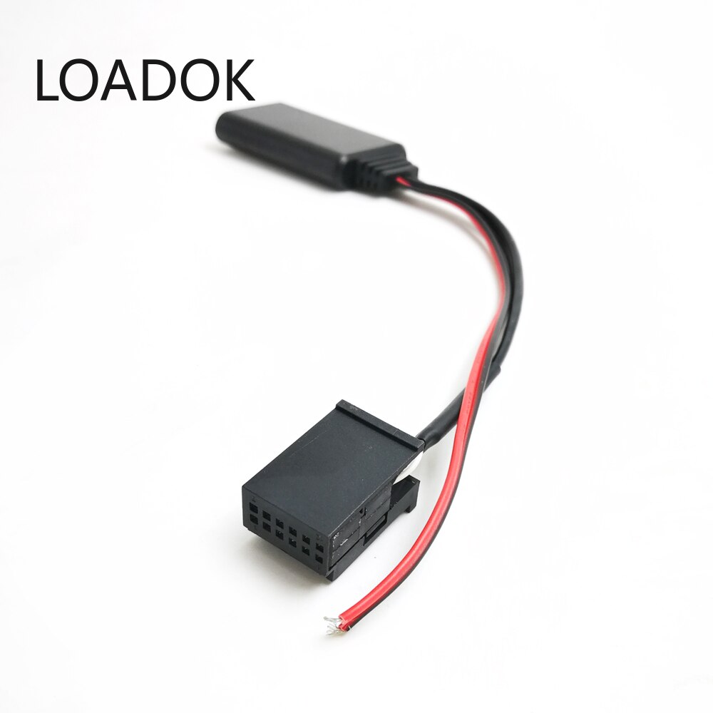 6000CD Bluetooth Music AUX-in 3.5MM Jack Audio Adapter 12Pin Plug for Ford Focus Mondeo 6000 CD Blotooth Para Automovil