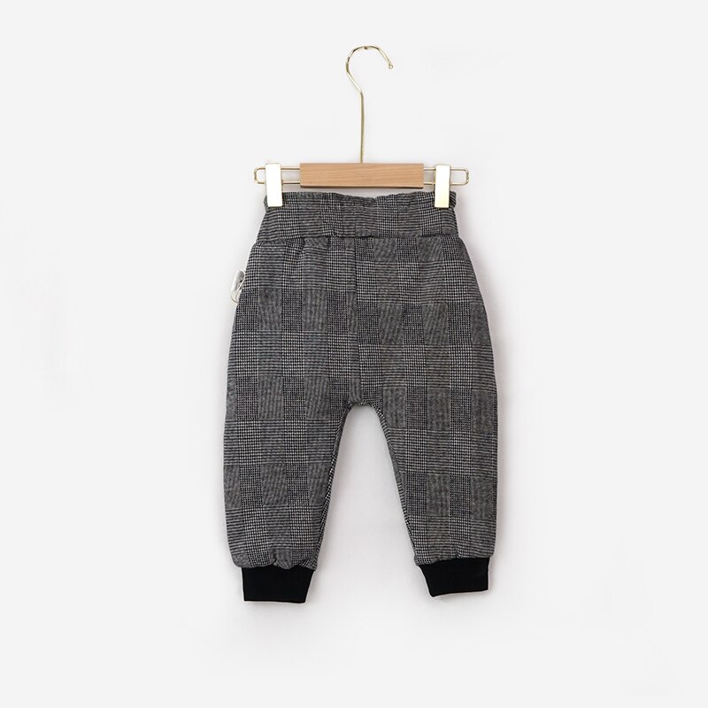Pantalones de bebé de algodón de invierno gruesos niños pequeños recién nacidos niños lindos pantalones casuales de niña niño mallas para niño