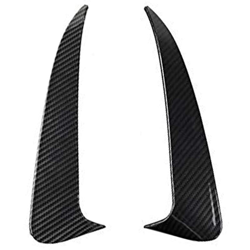 Rear Bumper Upper Spoiler Vent Trim – Glossy Black ABS – For BMW M3 G20 2019-2022