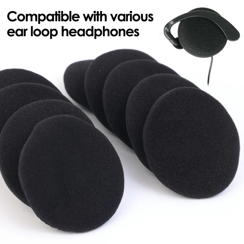 30/20/10 Stück Kopfhörer Ersatz-Ohrpolster Weiche Schwamm-Kissenbezüge für Logitech PC960 960 Stereo-Headset-Schutzhüllen