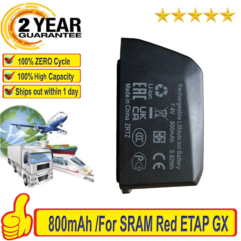 800mAh topmerk 100% batterij voor SRAM rode ETAP GX Eagle AXS batterijen