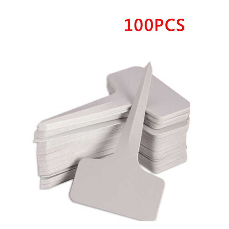 100/50Pcs Plant Label White Waterproof Plastic Gar... – Grandado