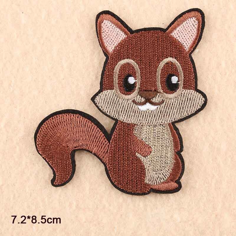 Shark Papegaai Kreeft Ijzer Op Geborduurde Kleding Patches Voor Kleding Stickers Kledingstuk: Dull