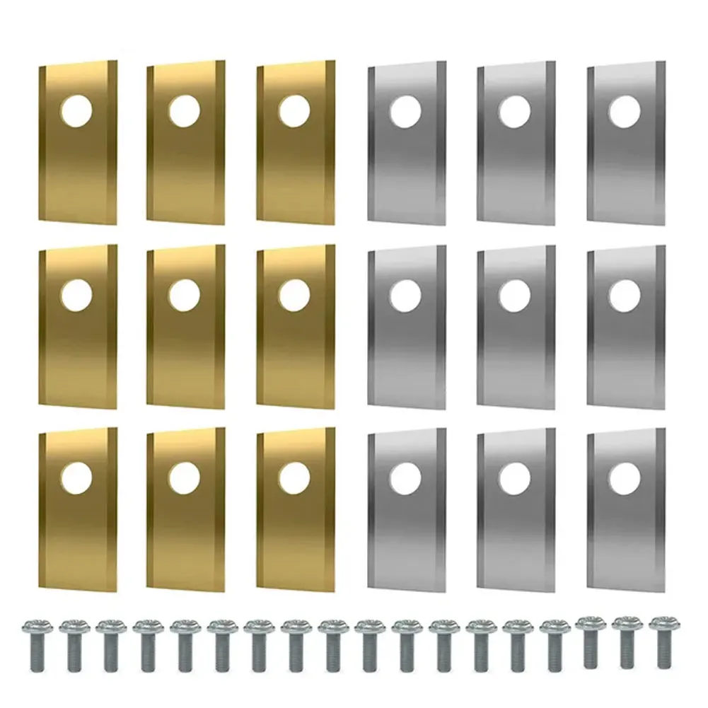 18-90Pcs Blades Replacement Stainless Steel Robot Mower Replacement Blade Mower Cutter Blade for Worx Landroid Lawn Mowers