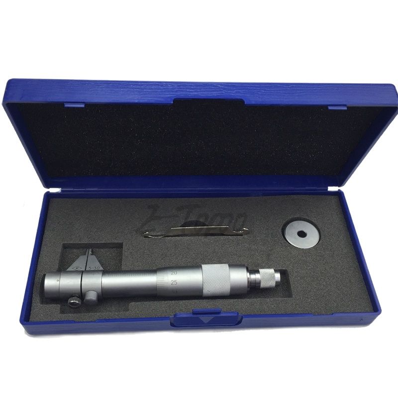 Inside Micrometer measure vernier caliper Internal Diameter Gage Gauge Tool 5-30mm Range 0.01mm Accurate Inside Micrometer