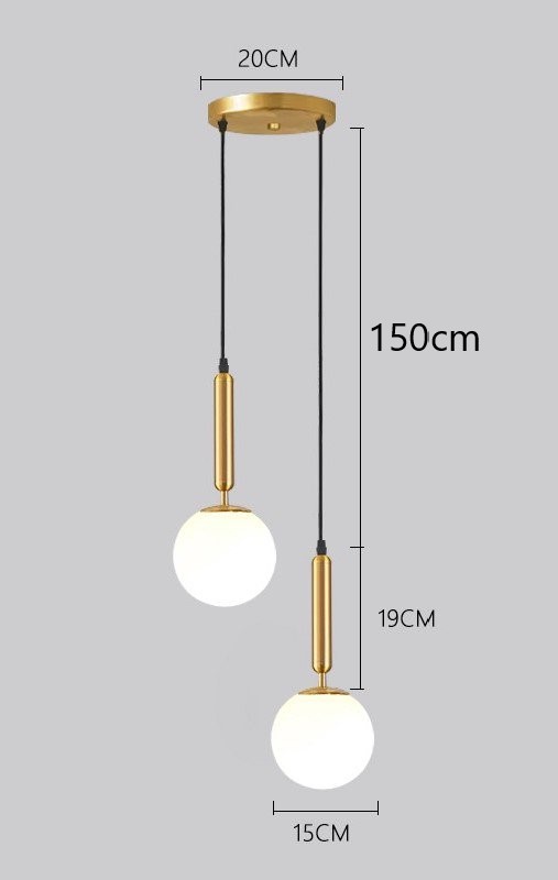 Moderne Milchglas Kugel Pendel leuchten Durcheinander schwarz LED Decke Kronleuchter für Schlafzimmer Lüster Ess treppen Decke Hängelampen: Lila