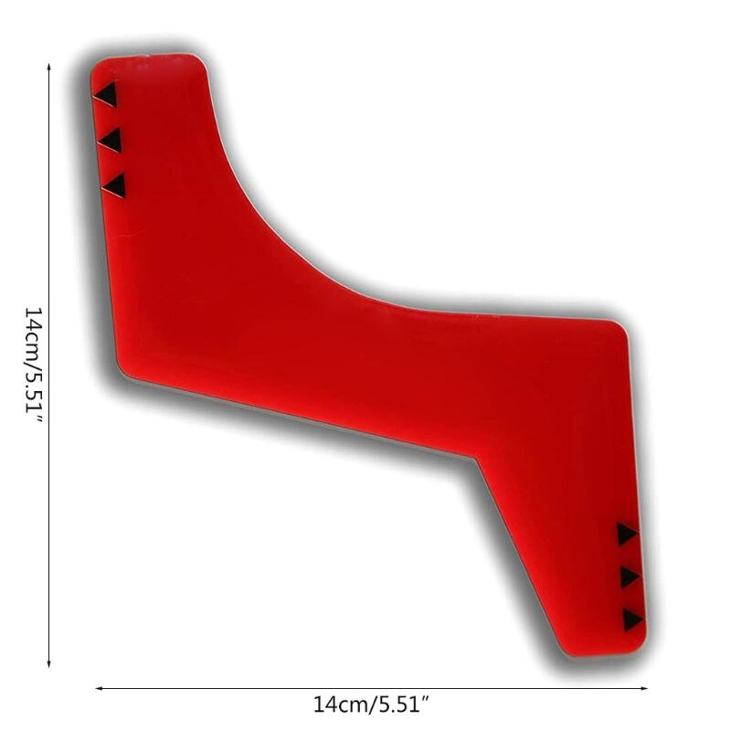 Mannen Baard Scheren Vormgeven Styling Template Tool Salon Thuisgebruik Voor Haar Trim Baarden