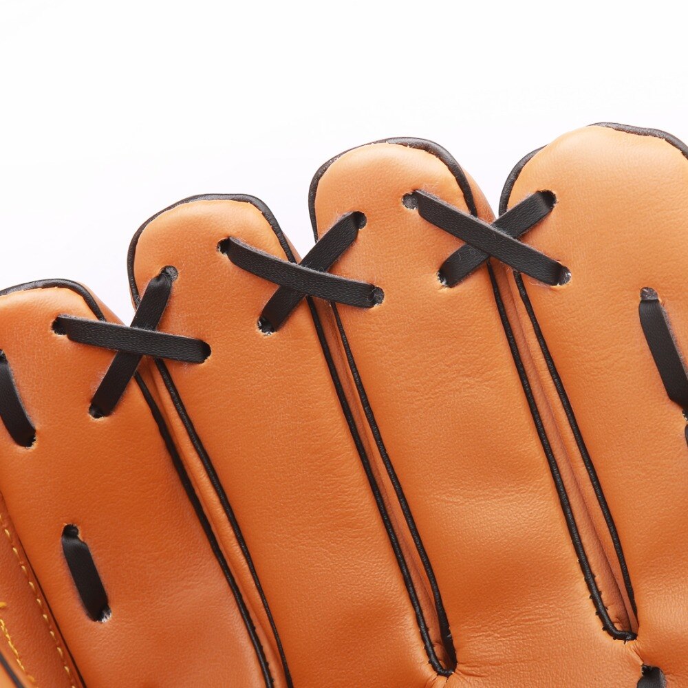 freundlicher Baseball Handschuh 10,5 Zoll weicher Ball Team Sport Baseball Praxis Ausrügestochen Baseball Zubehör BQST-02