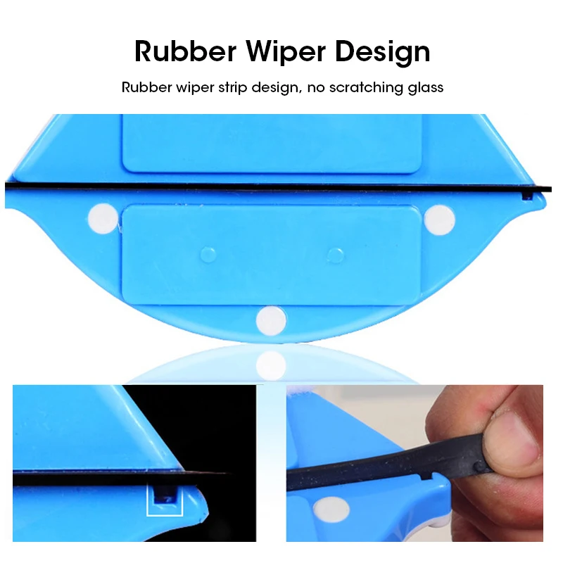 Cepillo limpiador de ventanas magnético de 3-8mm, limpiaparabrisas de doble cara, cepillo para ventanas de vidrio, limpieza especial de ventanas para el hogar