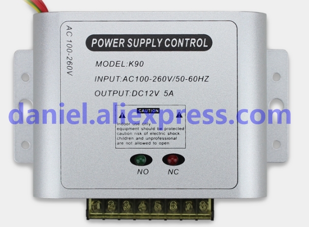 Access Control Power Supply 12V5A Switching Power Supply Mini Power Supply for Access Control