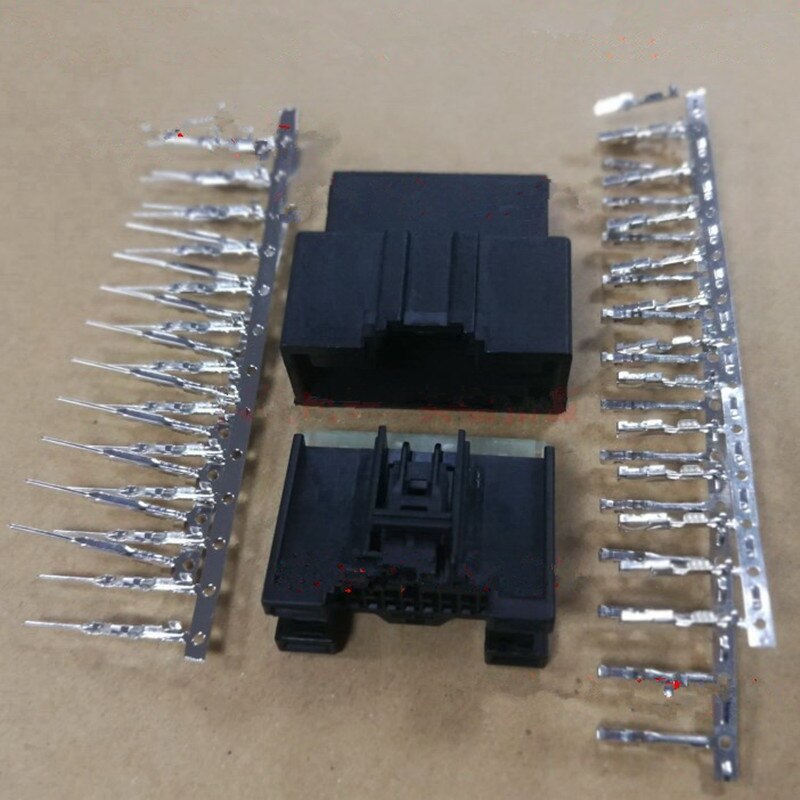 26Pin Car CD instrument panel plug connector male and female For Ford Focus Mondeo: male and female