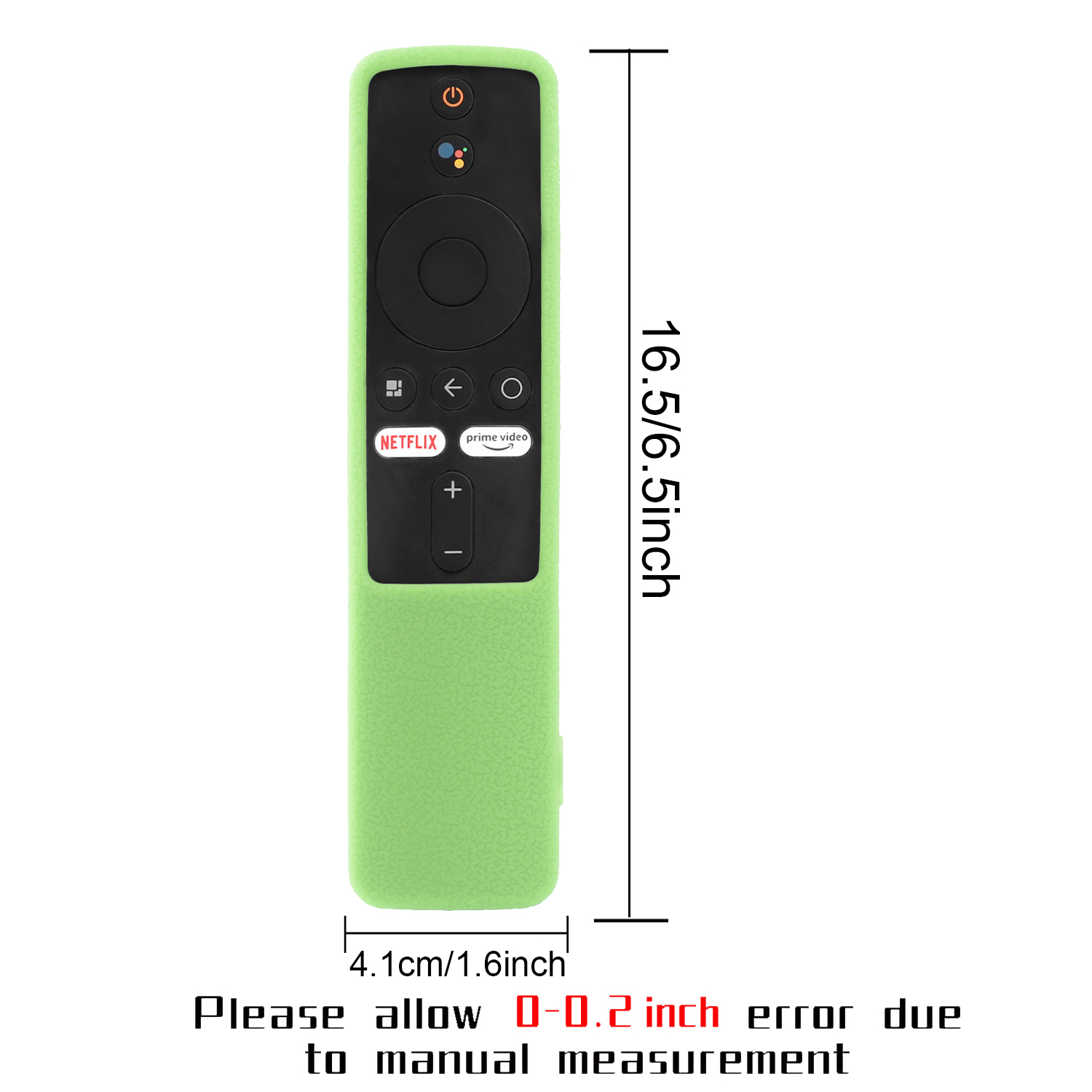 Ochronne silikonowe etui na pilota do Xiaomi TV Stick 4K XMRM-M2 1080P Box Pilot z zmywalnym, odpornym na wstrząsy, przyjaznym dla skóry