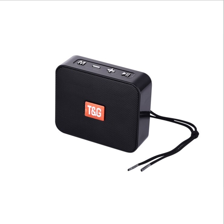 Mini Altoparlante TG166 Lettore Portatile di musica Con Radio FM Bluetooth Altoparlanti Subwoofer Esterno Chiamata Hands-free de som altavoces: TG166-Black