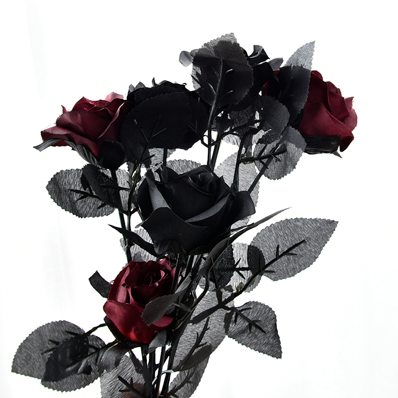 Dark Photo Backgrounds for Photography Artificial Flowers Black Rose Dahlia Shoot Photos Of Young Girls Photos Props Fotografia