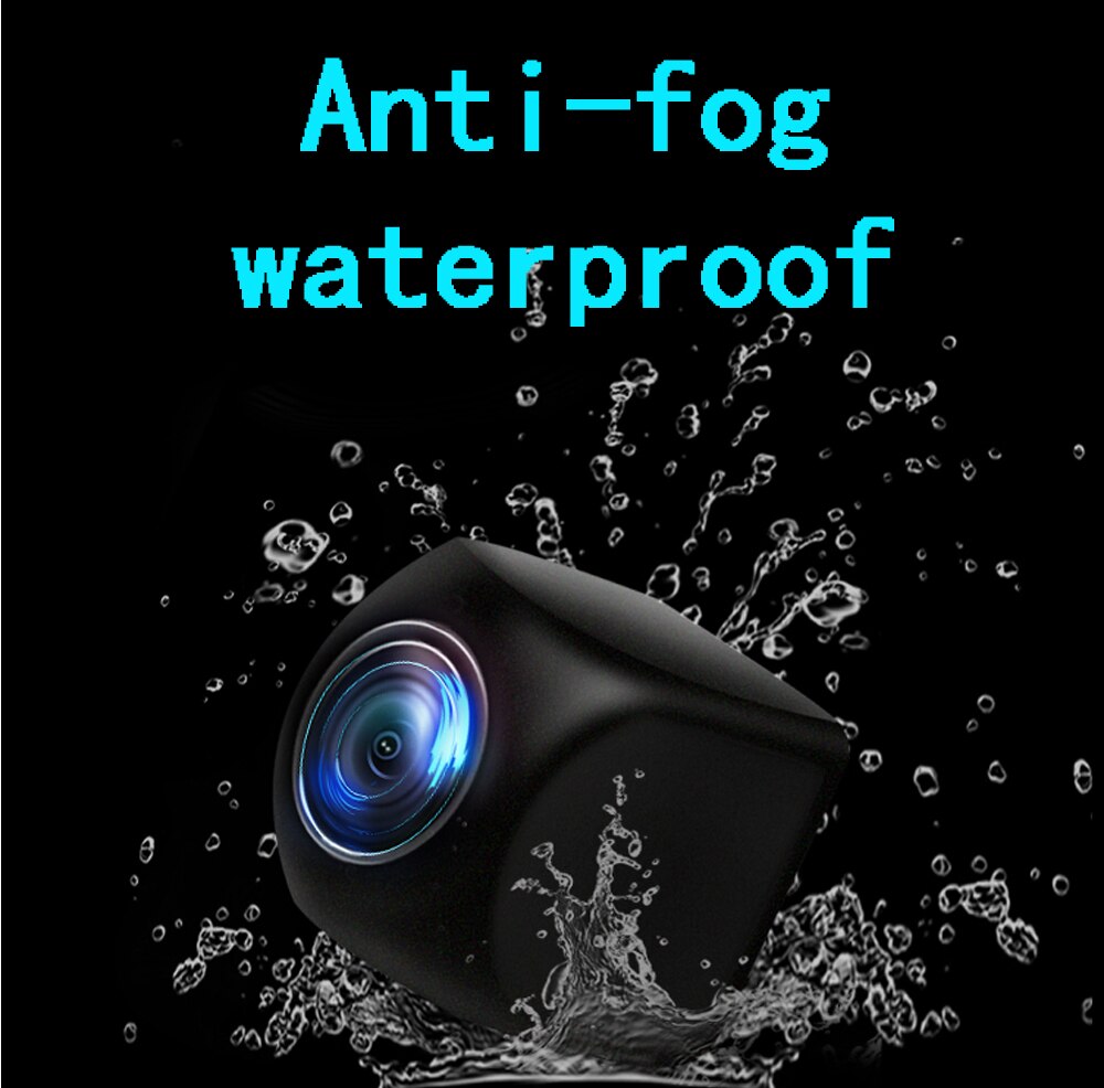 Car metal starlight night vision rear view universal reversing camera 170 degree mini reversing rear view parking monitor