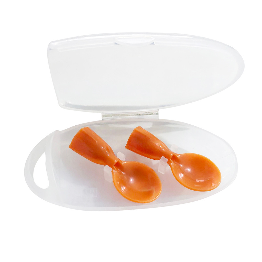 1Pack X 2 Stuks Lepel Squeeze Zakjes Praktische Voeden Lepel Squeeze Station Gereedschap Baby Fresh Food Maker Voor pasgeboren