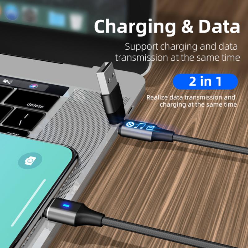 PD60W Magnetic Data Cable 4 In1 Mobile Phone Cable Multi-function USB Uable Fast Charge Cable For All Phones Magnetic Charger