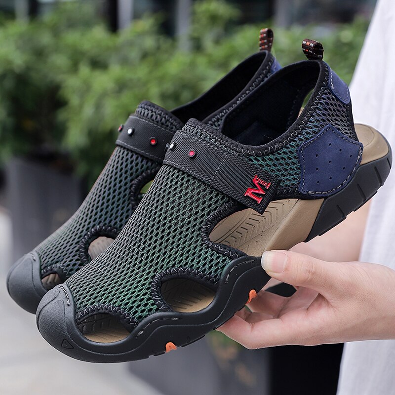 Neue Sommer Für Männer Sandalen Atmungsaktive Männer Schuhe Strand Sandalen Mann Outdoor Casual Schuhe Römischen Hausschuhe Größe 39-48