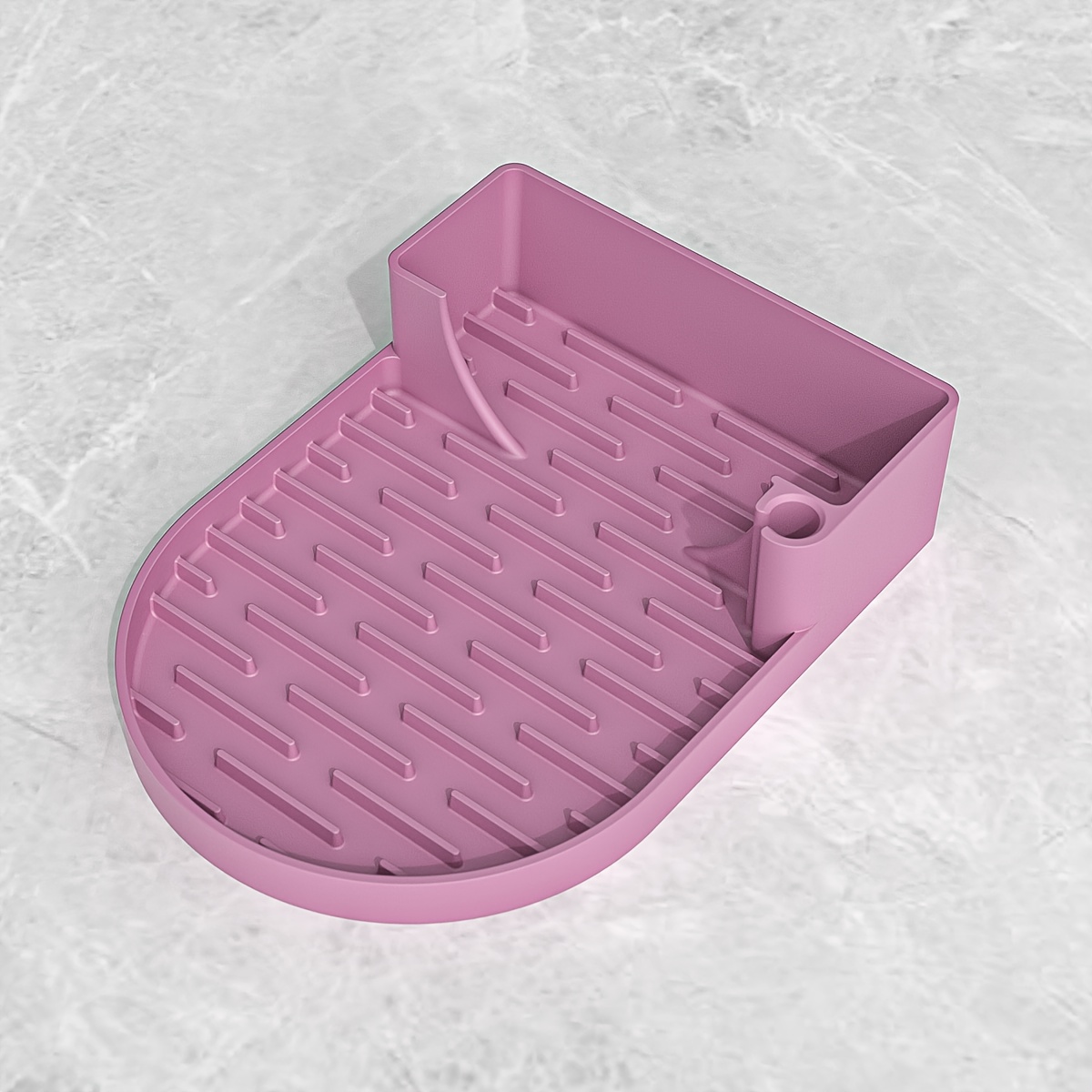 Vaso de silicona de , estante para tienda en seco, estación de secado de vasos para limpiar tazas y almacenamiento, soporte para vasos de agua: Amarillo claro
