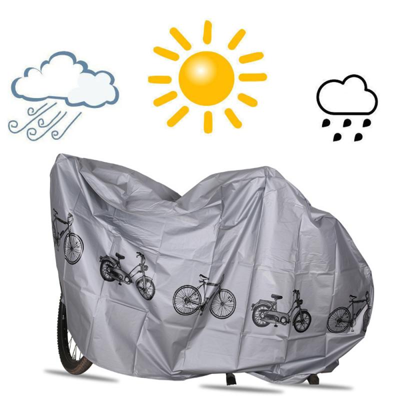 Imperméable à l'eau vélo couverture de vélo en plein air UV guardian vtt vélo étui pour le vélo prévenir la pluie vélo couverture vélo accessoires: Default Title