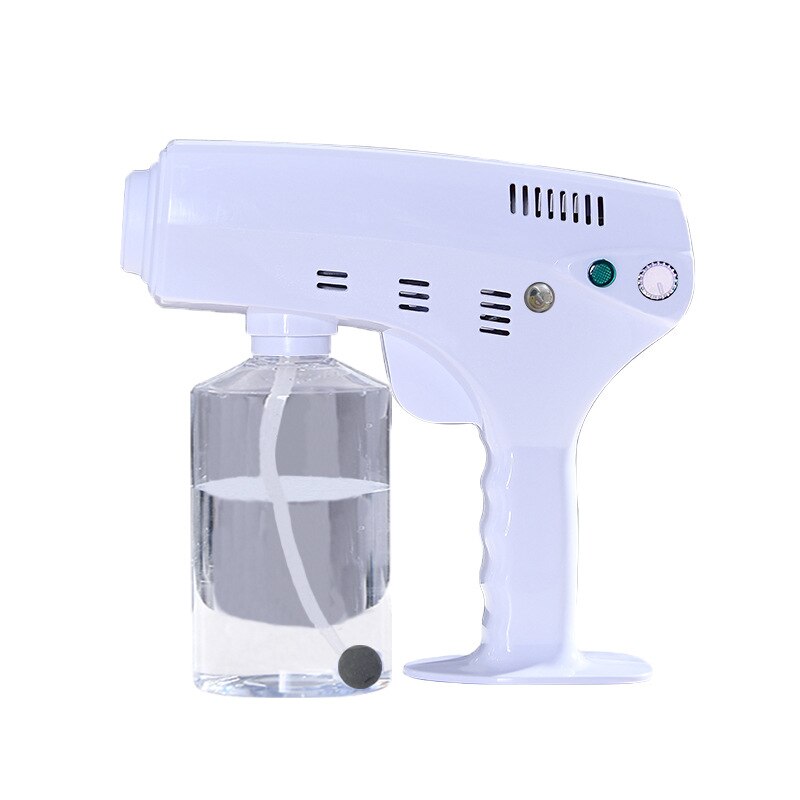 600ML 220V~240V Household Car Portable Sprayer Machine Blue Light Nano Steam Spray Gun Disinfection Sprayer For Car Home