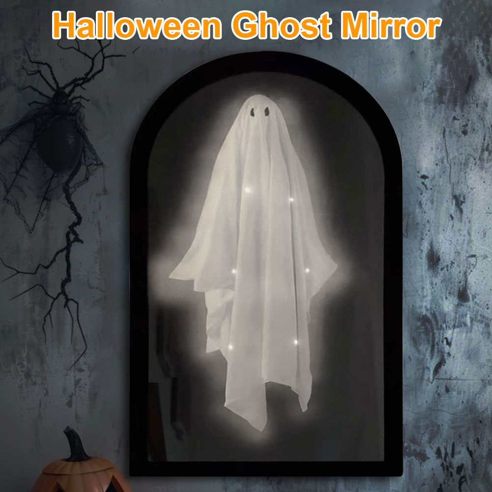 Halloween Geisterspiegel Nachtlicht Halloween Gruseliger Spiegel Halloween Spukspiegel für Halloween Dekor