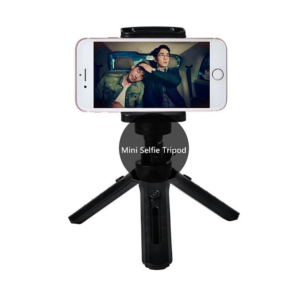Mini trípode extraíble para Selfie, trípode portátil de sobremesa para cámara de teléfono, cabeza de bola para cámaras DSLR sin Espejo, DV LED, vídeo para Smartphone