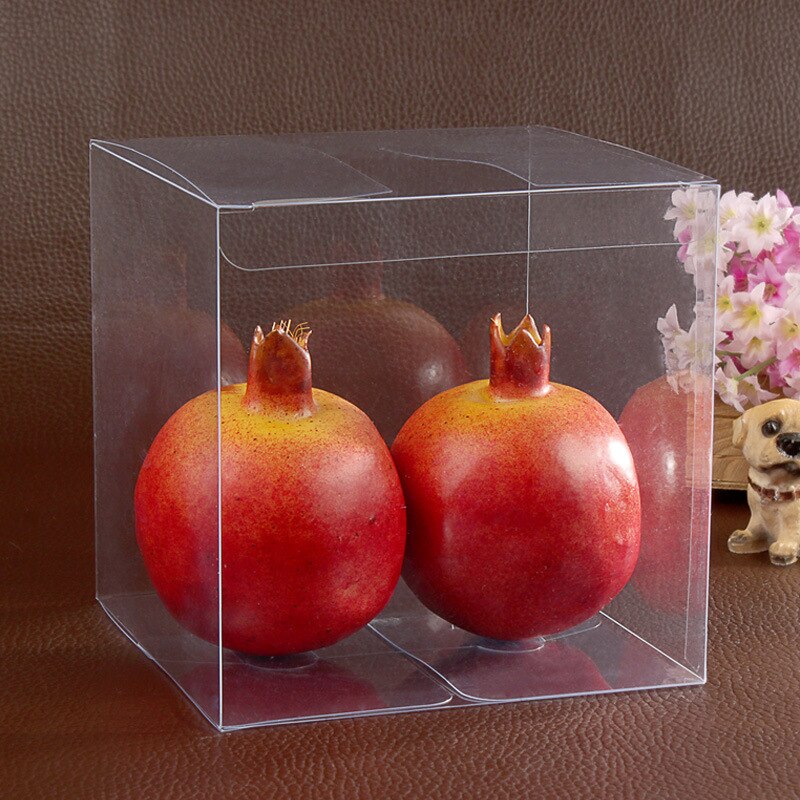 PVC Box Transparent Packaging Favor Boxes Decoration Chocolate Bags Candy Boxes Wedding Party Supplies Plastic Boxes