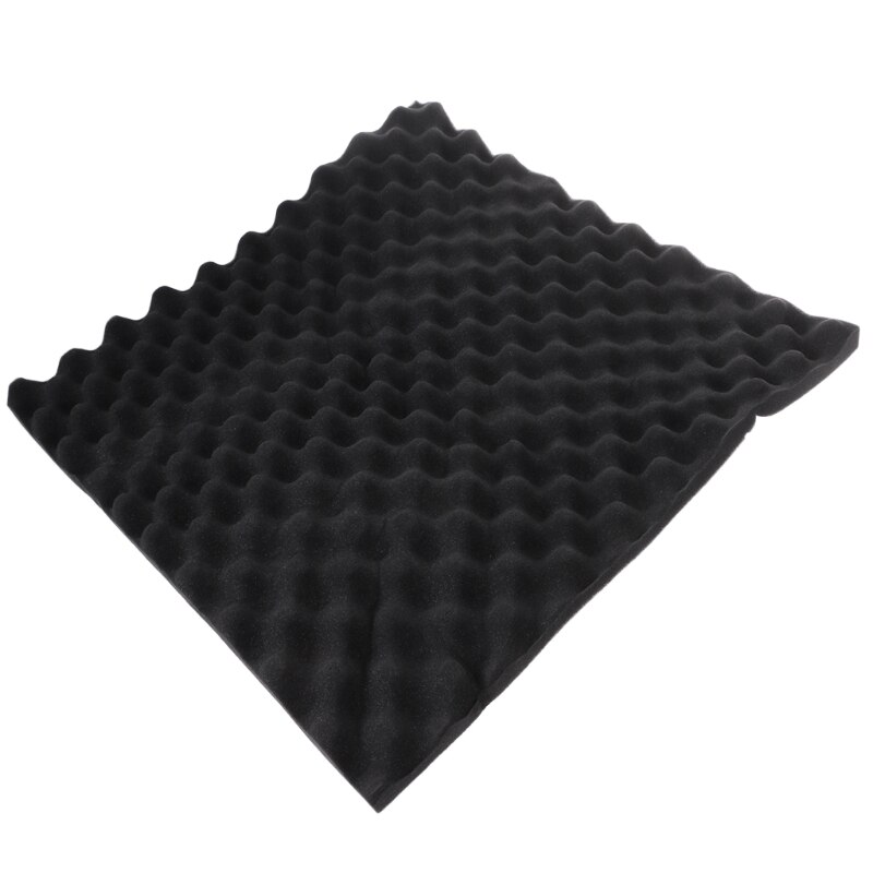 Acoustic Soundproof Sound Thick Absorption Pyramid Studio Foam Board 50x50x3cm
