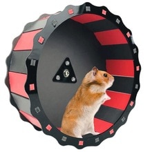 19CM Kleine Huisdieren Hamster Wiel Stille Roller Running Sport Ronde Wiel Dierbenodigdheden Oefening Wiel voor Huisdier Speelgoed