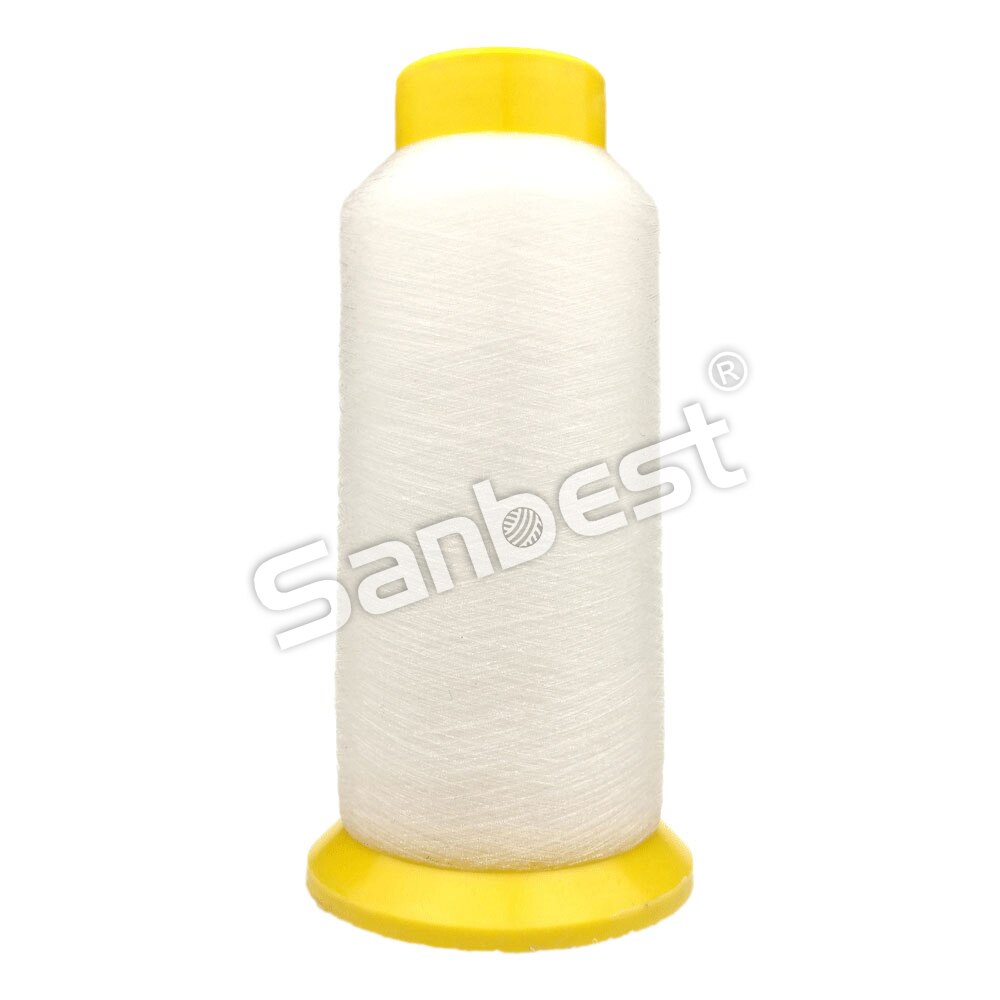 Sanbest 0.12mm 6600m Clear Black Nylon Monofilament Transparent Thread Invisible Stitch Quilting Beads Embroidery Thread TH00001: Transparent color