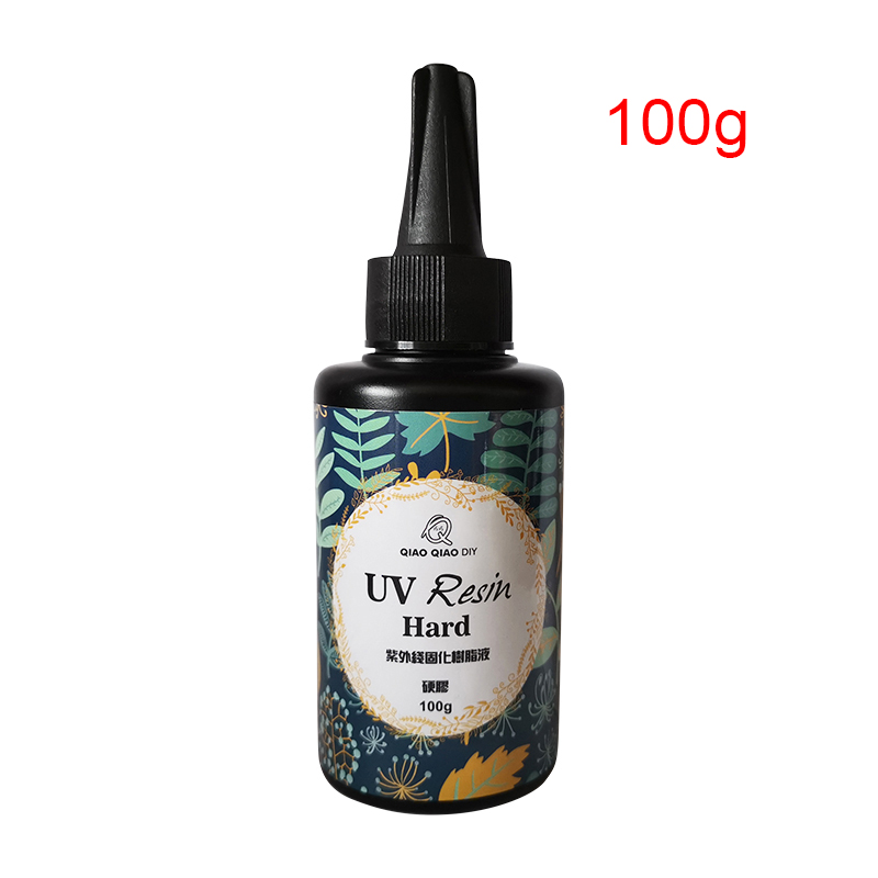 Uv ultraviolet harpiks gelhærdning hurtigtørrende giftfri gennemsigtig sollys aktiveret hård dtt 88: 100g