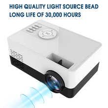 HD J15 Draagbare Mini Projector 1920*1080P Ondersteuning AV USB SD Card USB Mini Home Theater Projector draagbare Beamer PK J9