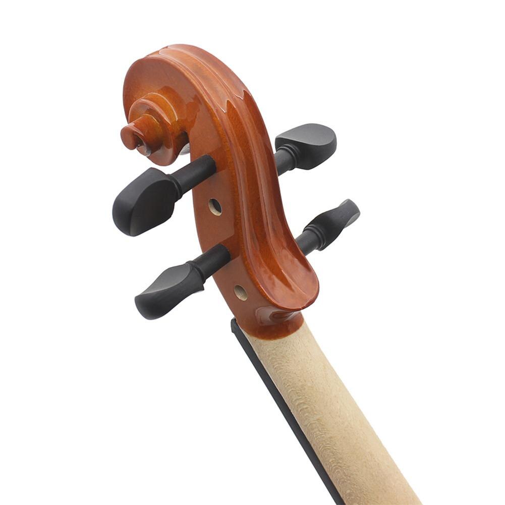 4/4 Full Size EQ Electric Violin Kit solid wood Face Board with Violin Bow Case Shoulder Rest Cable Rosin Strings Clean Cloth