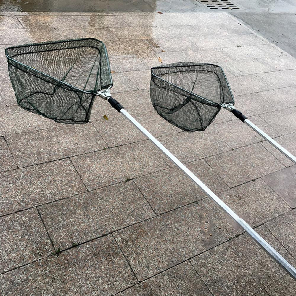 Aluminum Alloy Telescopic Net Foldable Fishing Landing Bird Fish Fly Catcher